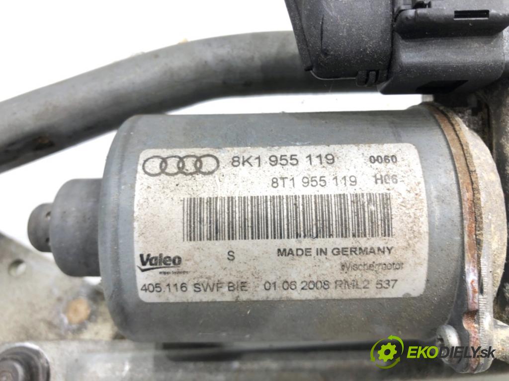 AUDI A4 B8 Kombi 2008 118 kW 1.8 TFSI 1798 Mechanizmus stieračov predný 8K1955119 (Motorček stieračov predný)
