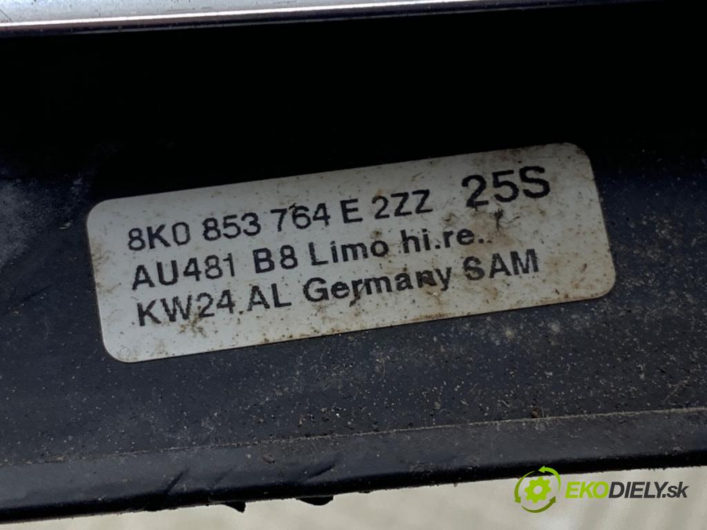 AUDI A4 B8 Kombi 2008 118 kW 1.8 TFSI 1798 Lišta Sbírání: zad pravy 8K0853764E