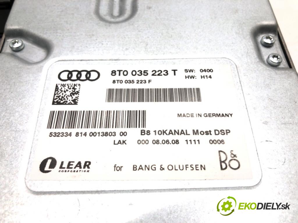 AUDI A4 B8 Kombi 2008 118 kW 1.8 TFSI 1798 Zosilňovač 8T0035223T (Zosilňovač)