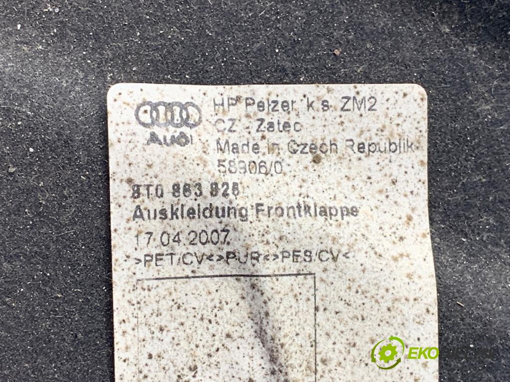 AUDI A4 B8 Kombi 2008 118 kW 1.8 TFSI 1798 odhlučnění kapoty