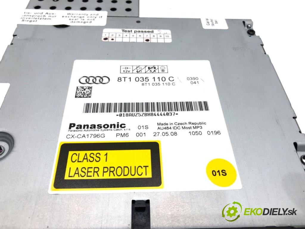 AUDI A4 B8 Kombi 2008 118 kW 1.8 TFSI 1798 Menič CD 8T1035110C (CD menič)