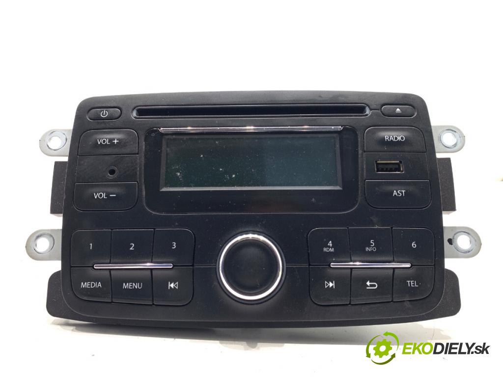 DACIA DOKKER Nadwozie pełne/minivan 2014 61 kW 1.6 1598 RADIO 281152320R (Audio zariadenie)