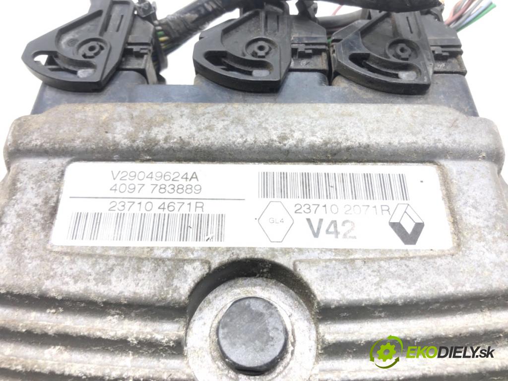 DACIA DOKKER Nadwozie pełne/minivan 2014 61 kW 1.6 1598 riadiaca jednotka Motor 237102071R (Riadiaca jednotka)