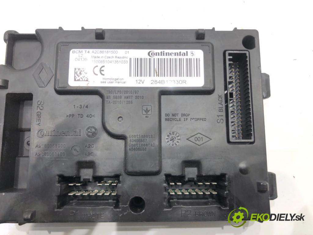 DACIA DOKKER Nadwozie pełne/minivan 2014 61 kW 1.6 1598 Modul BCM 284B12330R (Riadiaca jednotka ostatné)