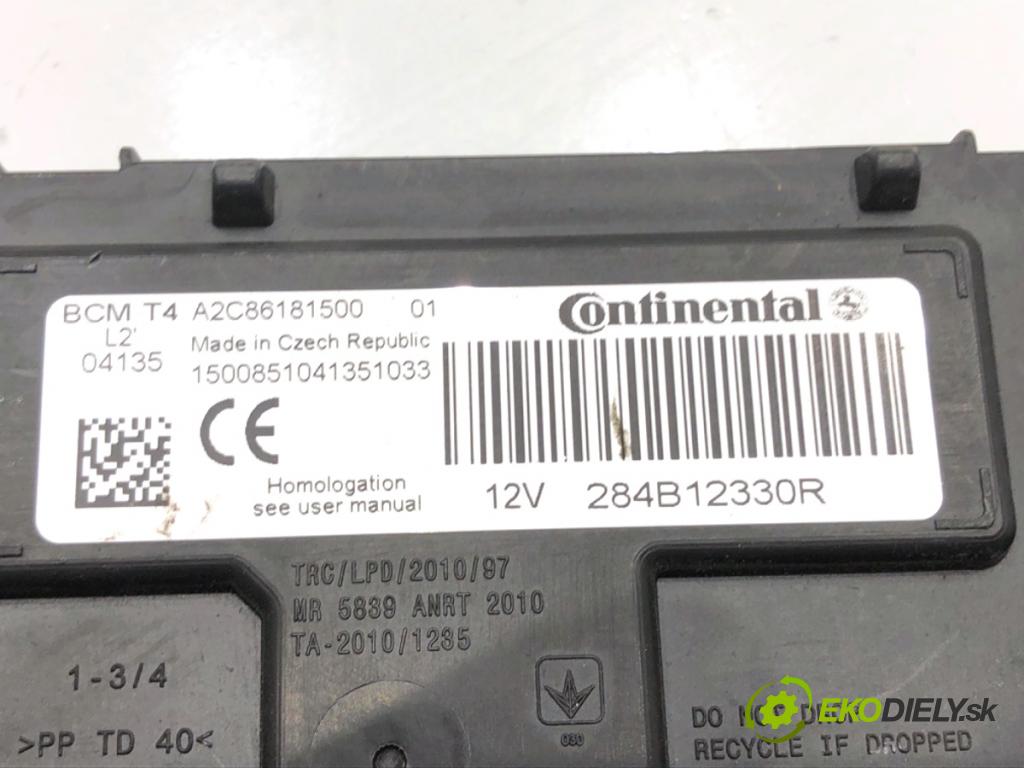 DACIA DOKKER Nadwozie pełne/minivan 2014 61 kW 1.6 1598 Modul BCM 284B12330R (Riadiaca jednotka ostatné)
