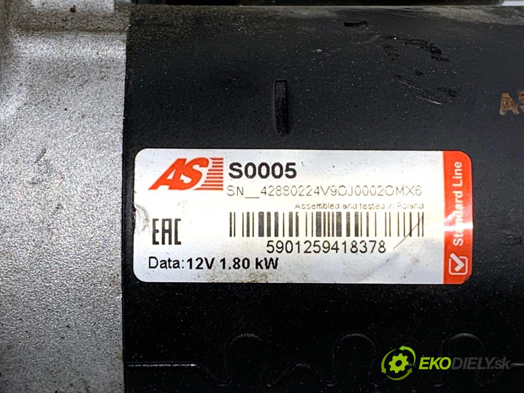 VW TRANSPORTER T4 Autobus 1995 45 kW 1.9 D 1896 startér S0005 (Startér)