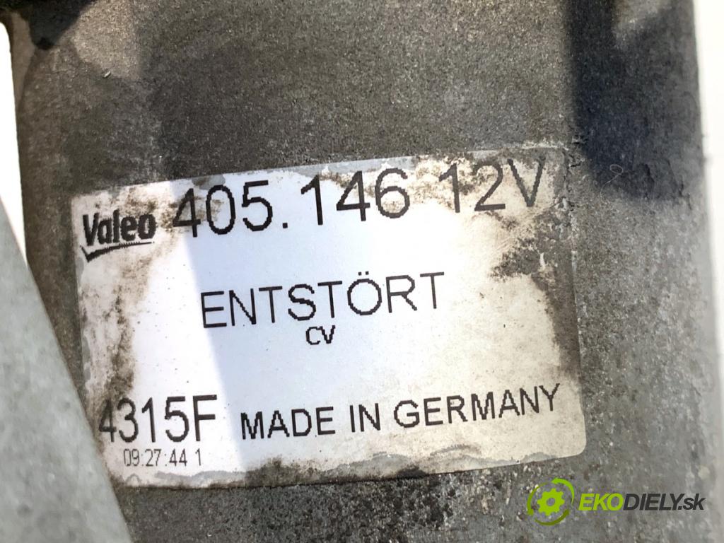 VW CRAFTER 30 50 Platforma / podwozie 2015 80 kW 2.0 TDI 1968 Mechanizmus stieračov predný 405146 (Motorček stieračov predný)