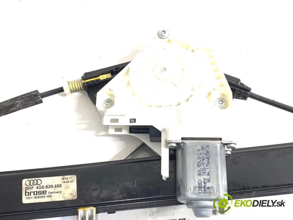 AUDI A6 C7 Kombi 2017 445 kW RS6 performance quattro 3993 Mechanizmus okna pravy zad 4G0839462