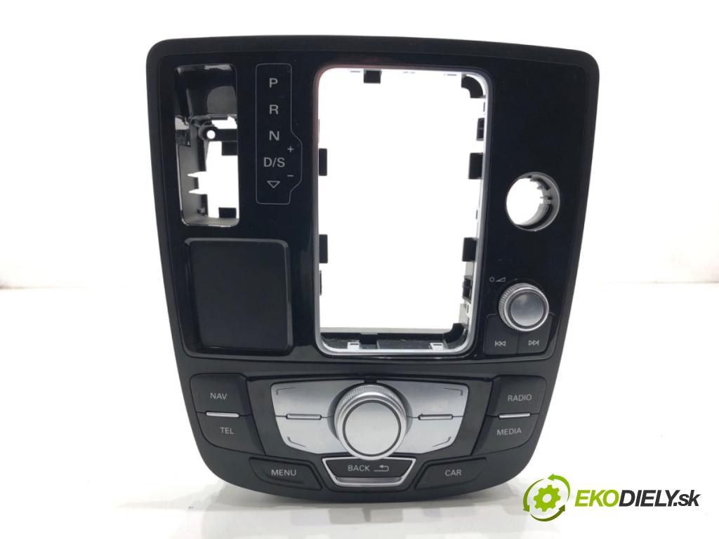 AUDI A6 C7 Kombi 2017 445 kW RS6 performance quattro 3993 Panel ovládania radia 4G1919610F (Prepínacie páčky pod volantom)