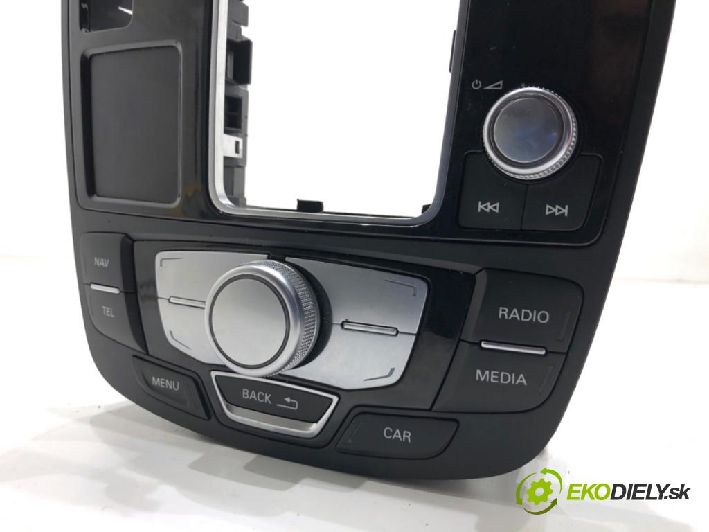 AUDI A6 C7 Kombi 2017 445 kW RS6 performance quattro 3993 Panel ovládania radia 4G1919610F (Prepínacie páčky pod volantom)