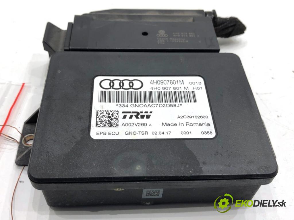 AUDI A6 C7 Kombi 2017 445 kW RS6 performance quattro 3993 modul brzdy ruční brzdy 4H0907801M