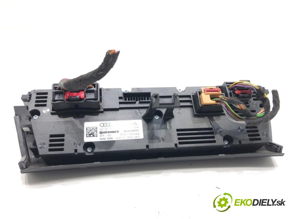 AUDI A6 C7 Kombi 2017 445 kW RS6 performance quattro 3993 Panel ovládaní topení 4G0820043BL (Páčky pod volantem)