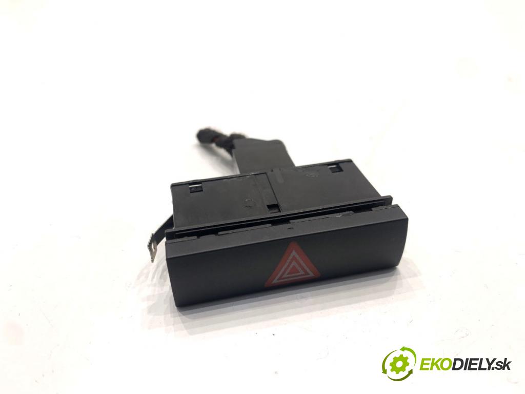 AUDI A6 C6 sedan 2004 188 kW 3.2 FSI 3123 Spínač svetiel výstražných (núdzových) 4F0941509 (Prepínacie páčky pod volantom)