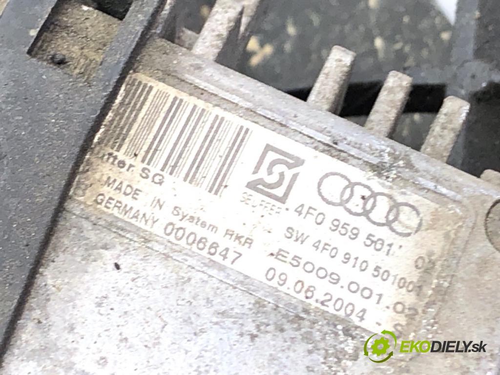 AUDI A6 C6 sedan 2004 188 kW 3.2 FSI 3123 ventilátor klimatizace 4F0959501 (Ventilátor chladiče klimatizace)