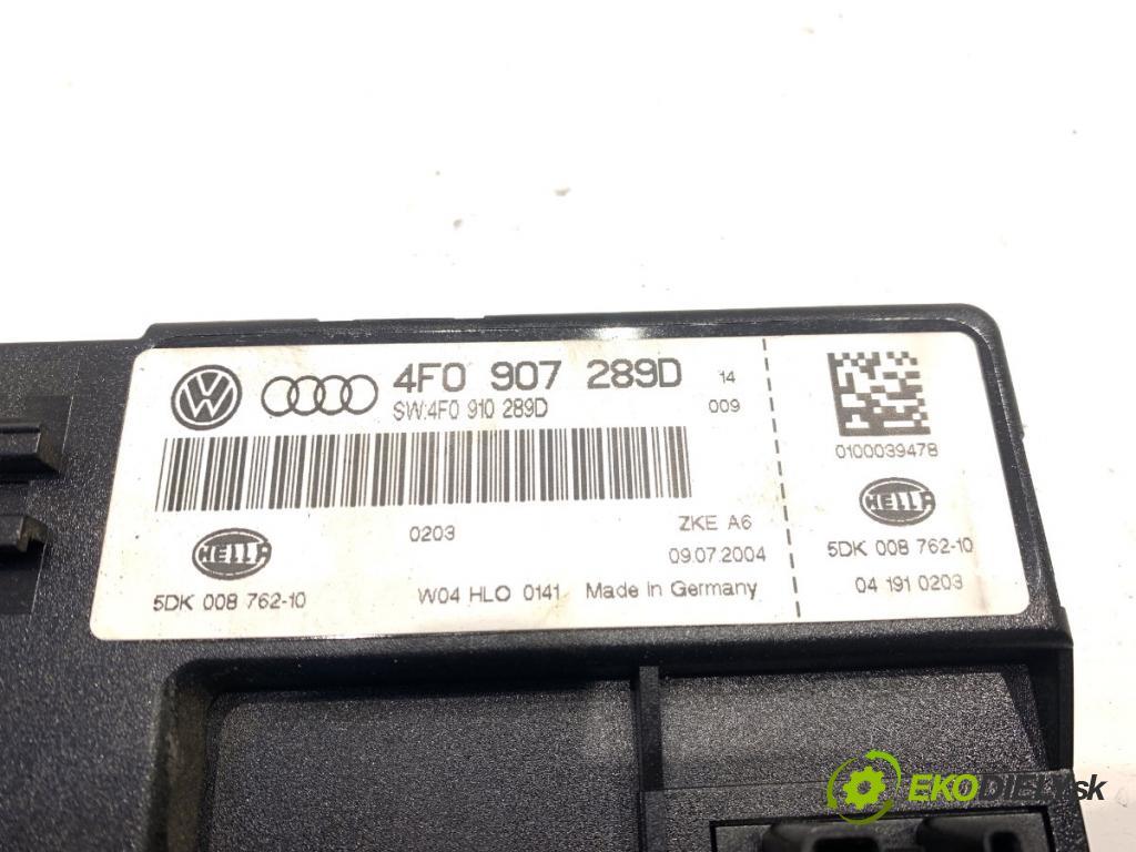 AUDI A6 C6 sedan 2004 188 kW 3.2 FSI 3123 Modul komfortu 4F0907289D (Modul komfortu)