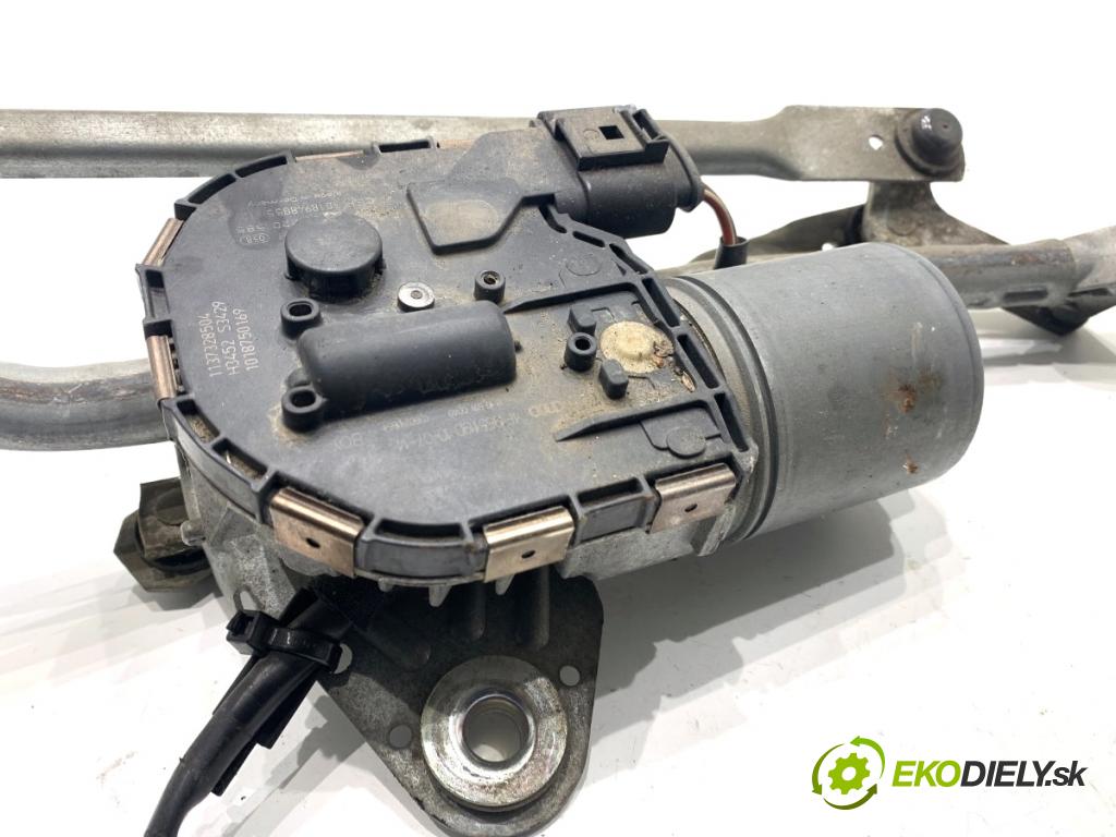 AUDI A6 C6 sedan 2004 188 kW 3.2 FSI 3123 Mechanizmus stieračov predný 4F1955119D 4F1955023K (Motorček stieračov predný)