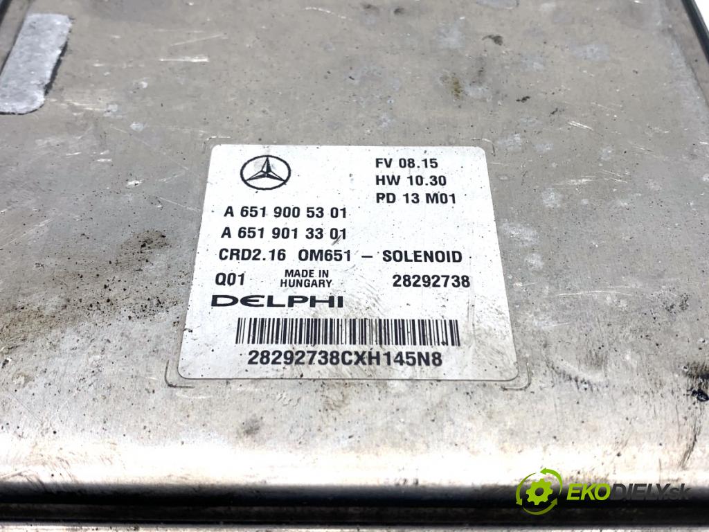 MERCEDES-BENZ X204 SUV 2010 125 kW 220 CDI (204.902) 2143 riadiaca jednotka Motor A6519005301 (Riadiaca jednotka)
