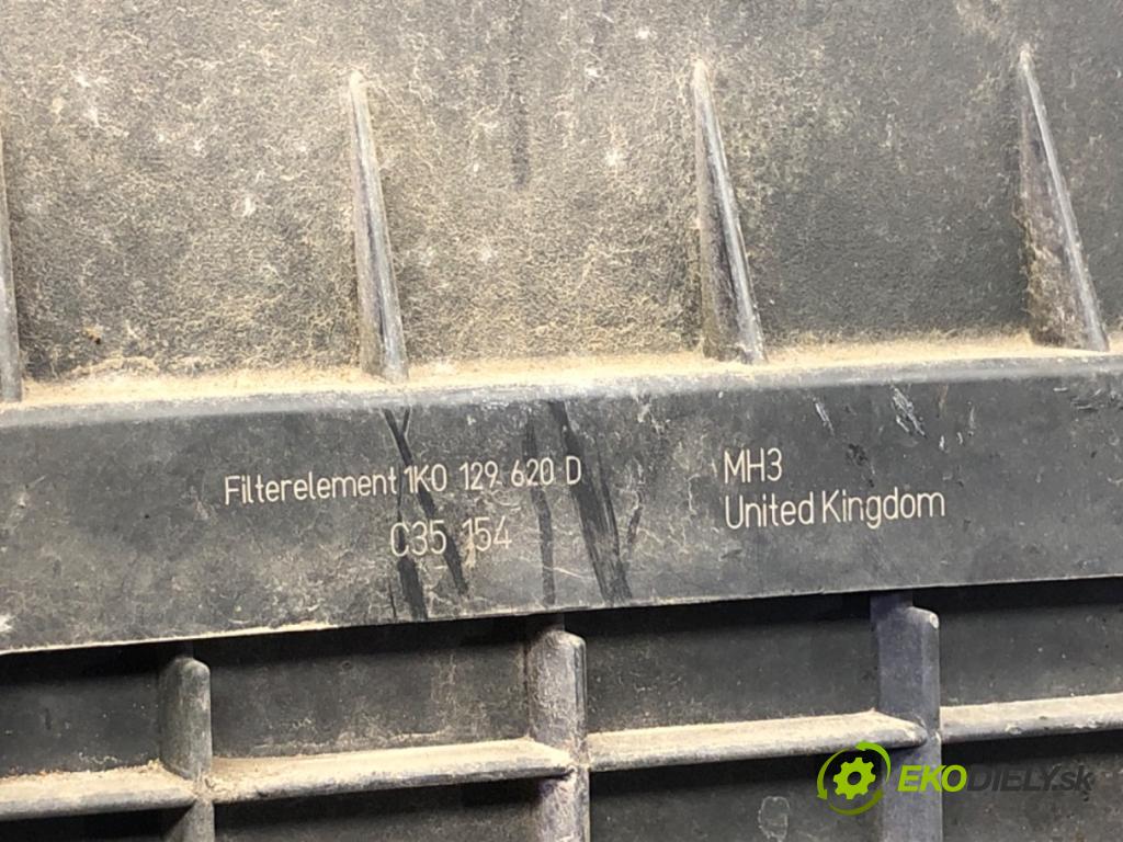 VW TIGUAN SUV 2008 103 kW 2.0 TDI 4motion 1968 Obal filtra vzduchu 3C0129607AS (Obal vzduchového filtra)