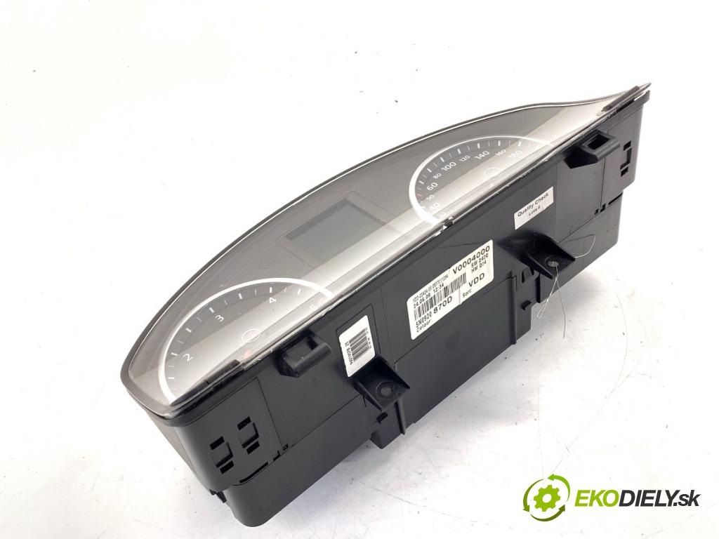 VW TIGUAN SUV 2008 103 kW 2.0 TDI 4motion 1968 Prístrojovka 5N0920870D (Prístrojová doska)