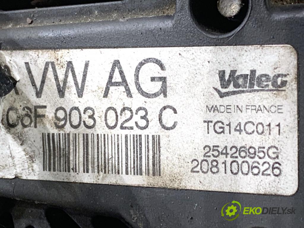 VW TIGUAN SUV 2008 103 kW 2.0 TDI 4motion 1968 Alternátor 06F903023C (Alternátor)