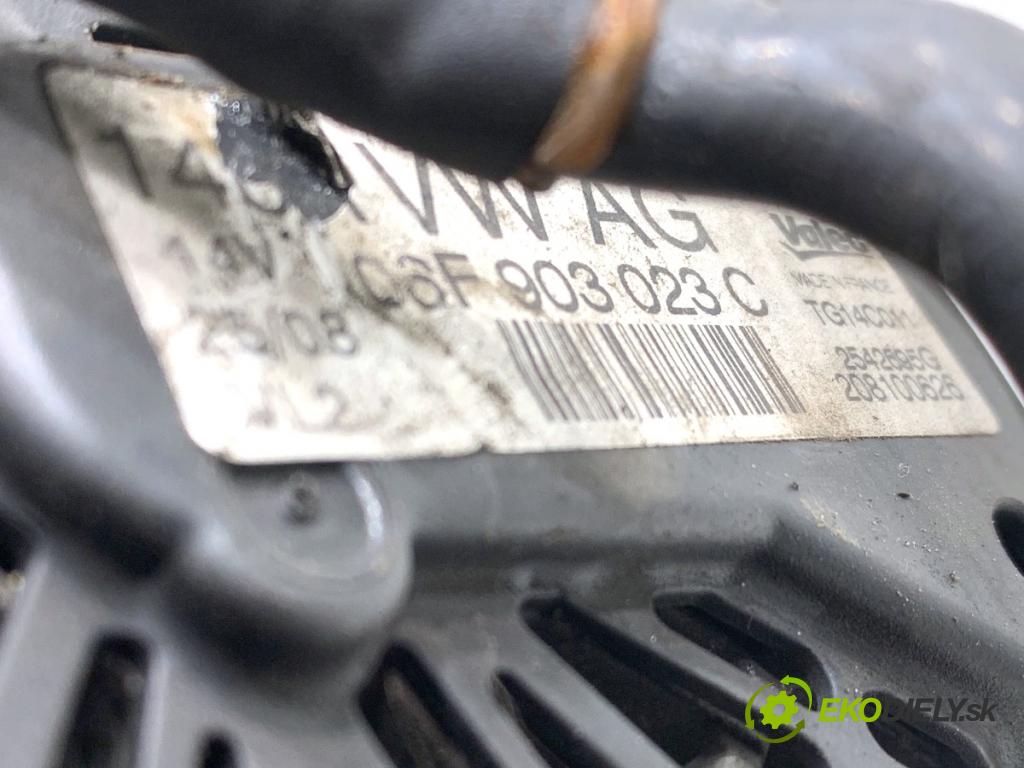 VW TIGUAN SUV 2008 103 kW 2.0 TDI 4motion 1968 Alternátor 06F903023C (Alternátor)