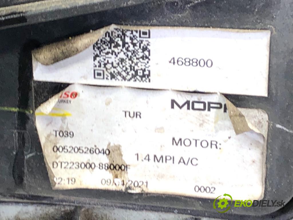 FIAT TIPO sedan 2021 70 kW 1.4 (356SXA1B) 1368 ventilátor chladiče 00520526040 (Ventilátor)