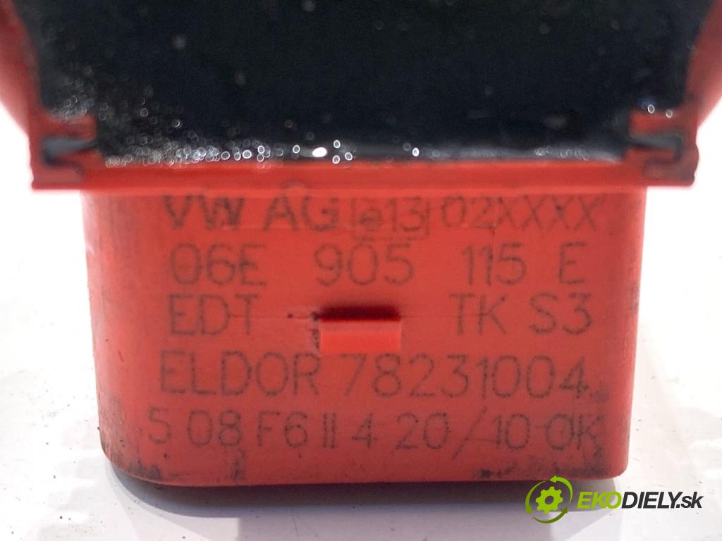 AUDI A6 C6 sedan 2004 188 kW 3.2 FSI 3123 Cievka zapaľovacia 06E905115E (Zapaľovacia cievka)