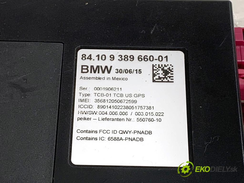 BMW F30 sedan 2015 180 kW 328 i xDrive 1997 Modul TELEMATIC 9389660