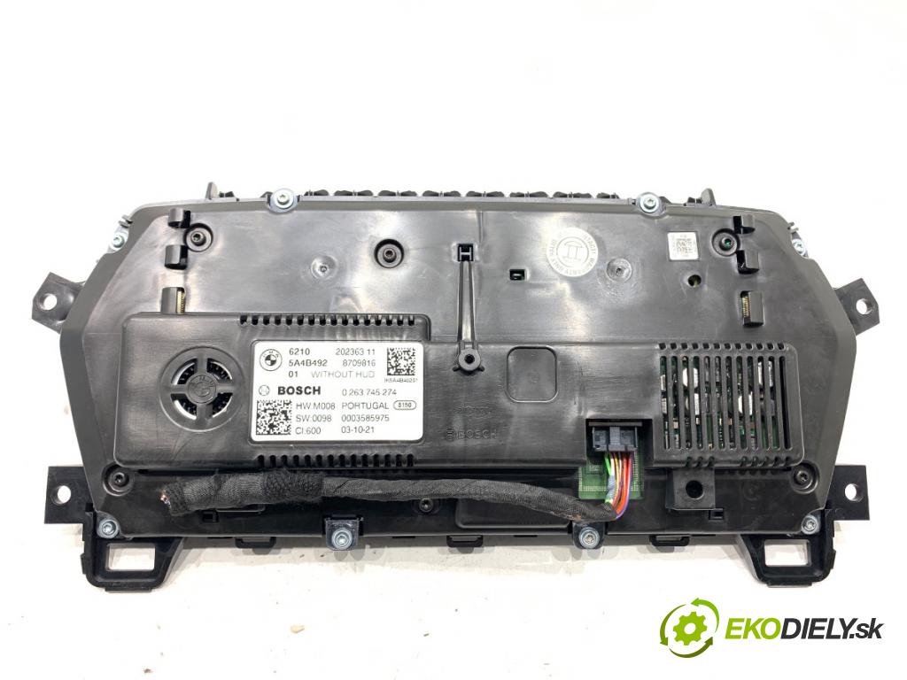 BMW F44 coupe 2021 131 kW 220 i 1998 Prístrojovka 5A4B492 (Prístrojová doska)