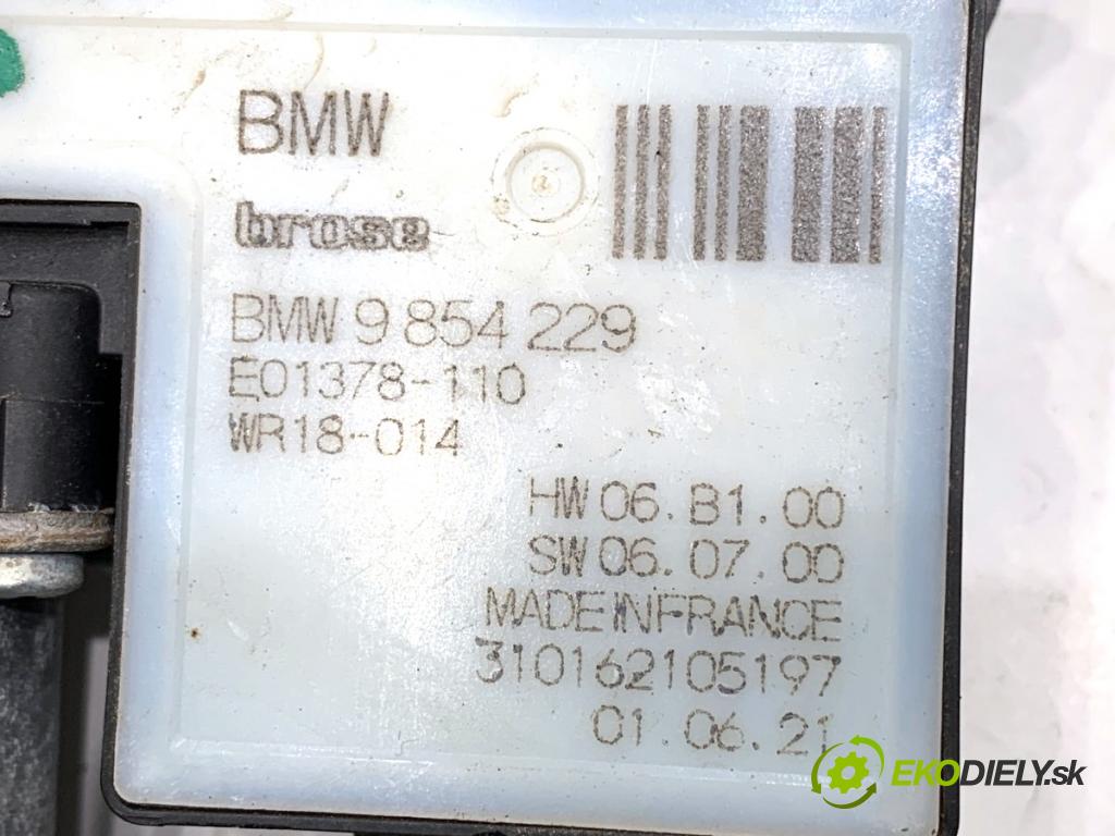 BMW F44 coupe 2021 131 kW 220 i 1998 Mechanizmus okna ľavy predný 9854229