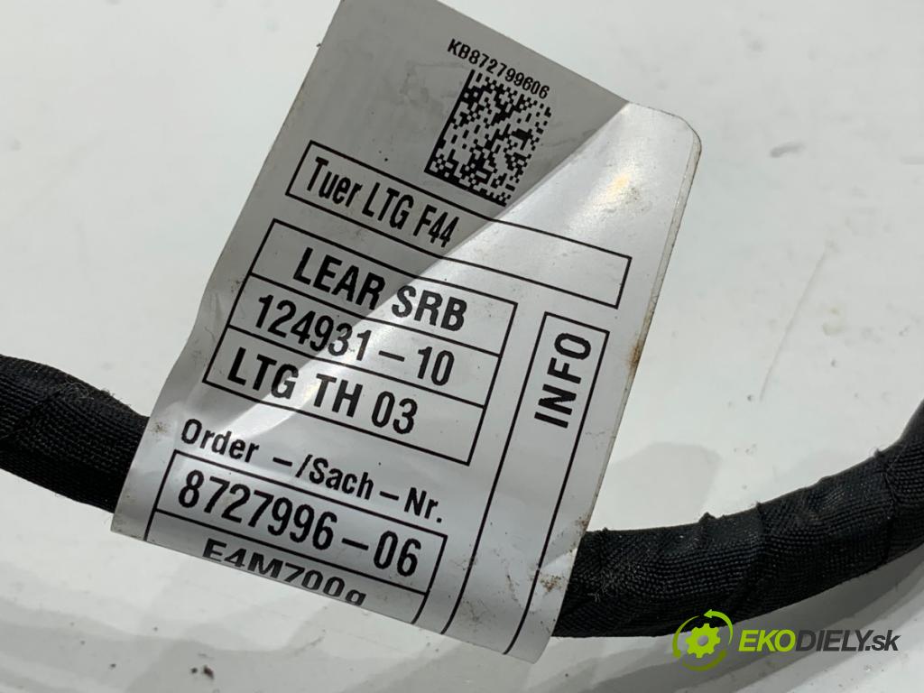 BMW F44 coupe 2021 131 kW 220 i 1998 káblovačka dveře zadní část levý 8727993