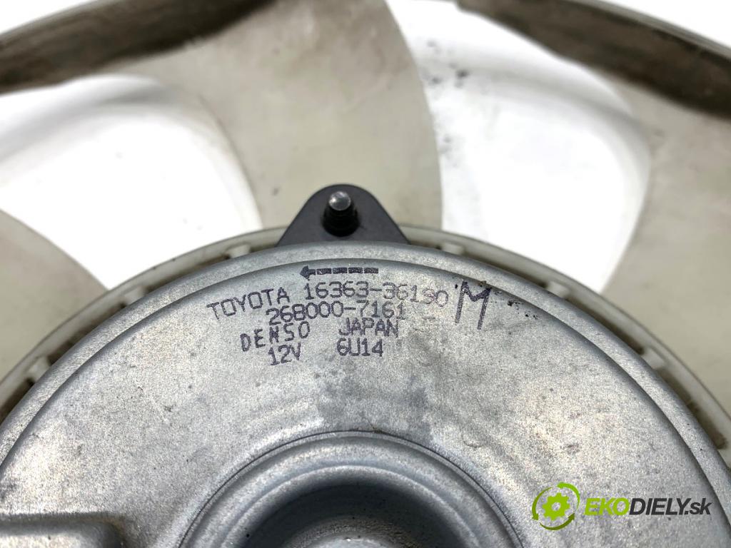 TOYOTA RAV 4 IV SUV 2017 114 kW 2.5 Hybrid 4WD (AVA44_) 2494 Ventilátor klimatizácie 16363-36190 (Ventilátor chladiča klimatizácie)