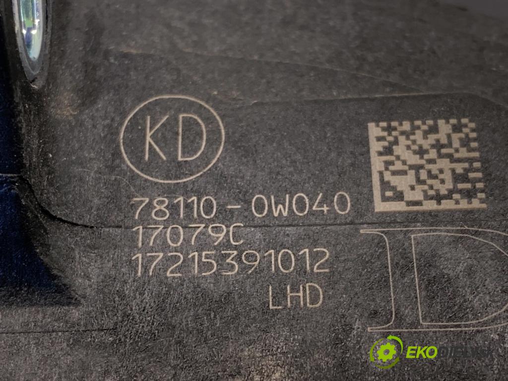 TOYOTA RAV 4 IV SUV 2017 114 kW 2.5 Hybrid 4WD (AVA44_) 2494 Potenciometer plynu 78110-0W040 (Potenciometer plynového pedálu)