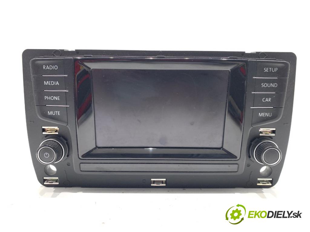 VW GOLF VII Kombi 2015 66 kW 1.6 TDI 1598 RADIO 5G0919605 (Audio zariadenie)