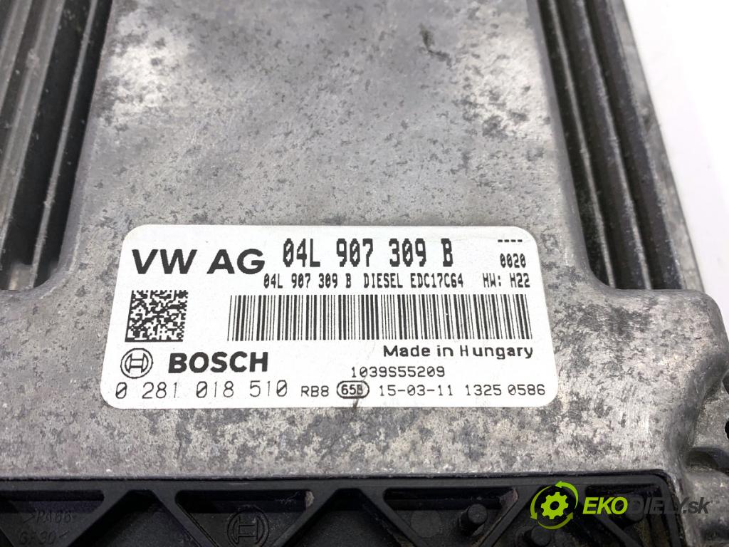 VW GOLF VII Kombi 2015 66 kW 1.6 TDI 1598 riadiaca jednotka Motor 04L907309B (Riadiaca jednotka)