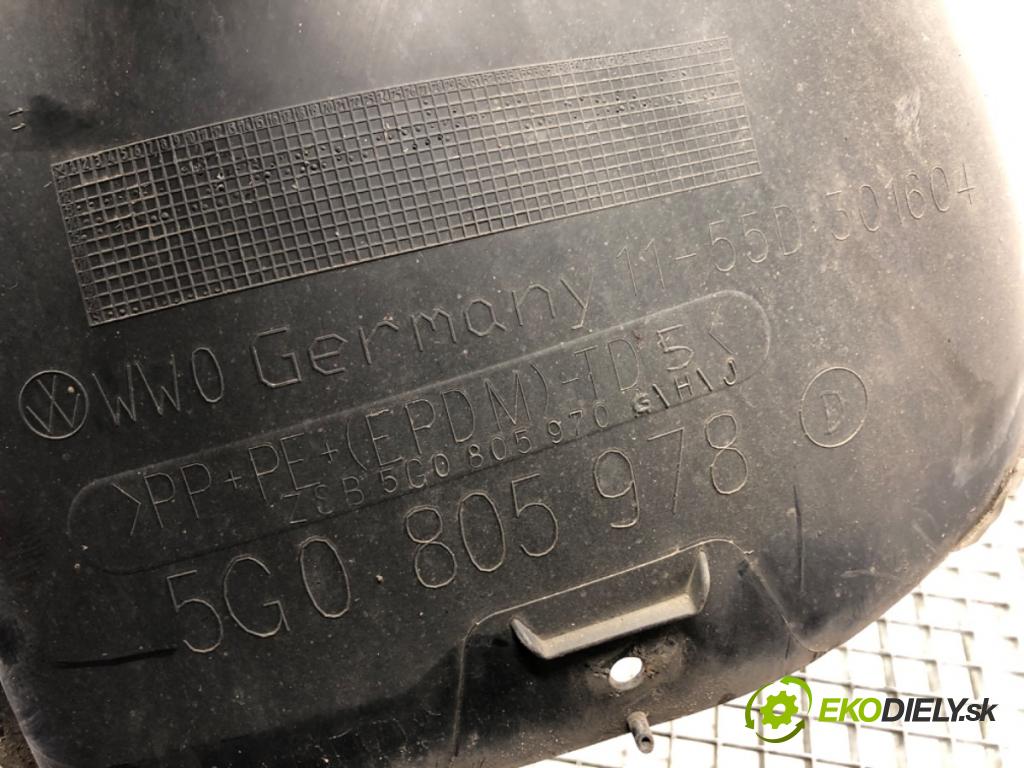 VW GOLF VII Kombi 2015 66 kW 1.6 TDI 1598 podblatník pravy predný 5G0805978D