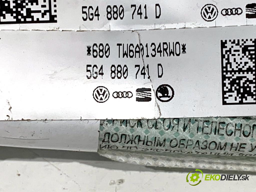 VW GOLF VII Kombi 2015 66 kW 1.6 TDI 1598 Stropný ľavy 5G4880741D