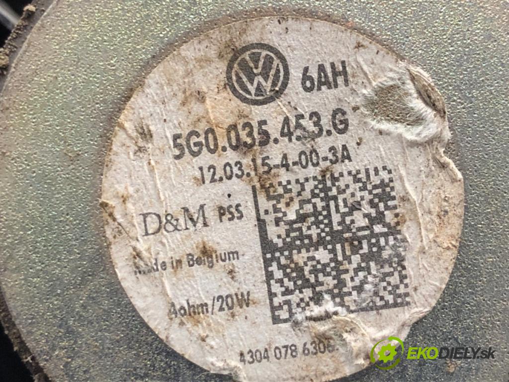 VW GOLF VII Kombi 2015 66 kW 1.6 TDI 1598 reproduktory 5G0035453G