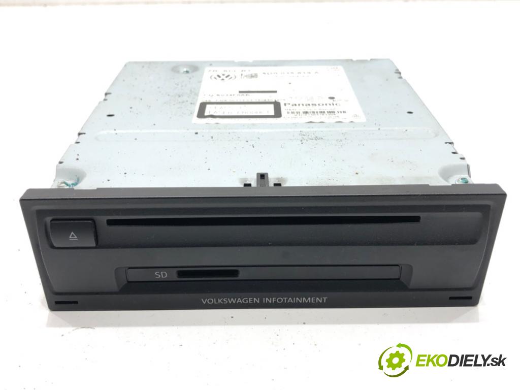 VW GOLF VII Kombi 2015 66 kW 1.6 TDI 1598 čítač navigácie 5G0035819A (Elektrosúčasti ostatné)