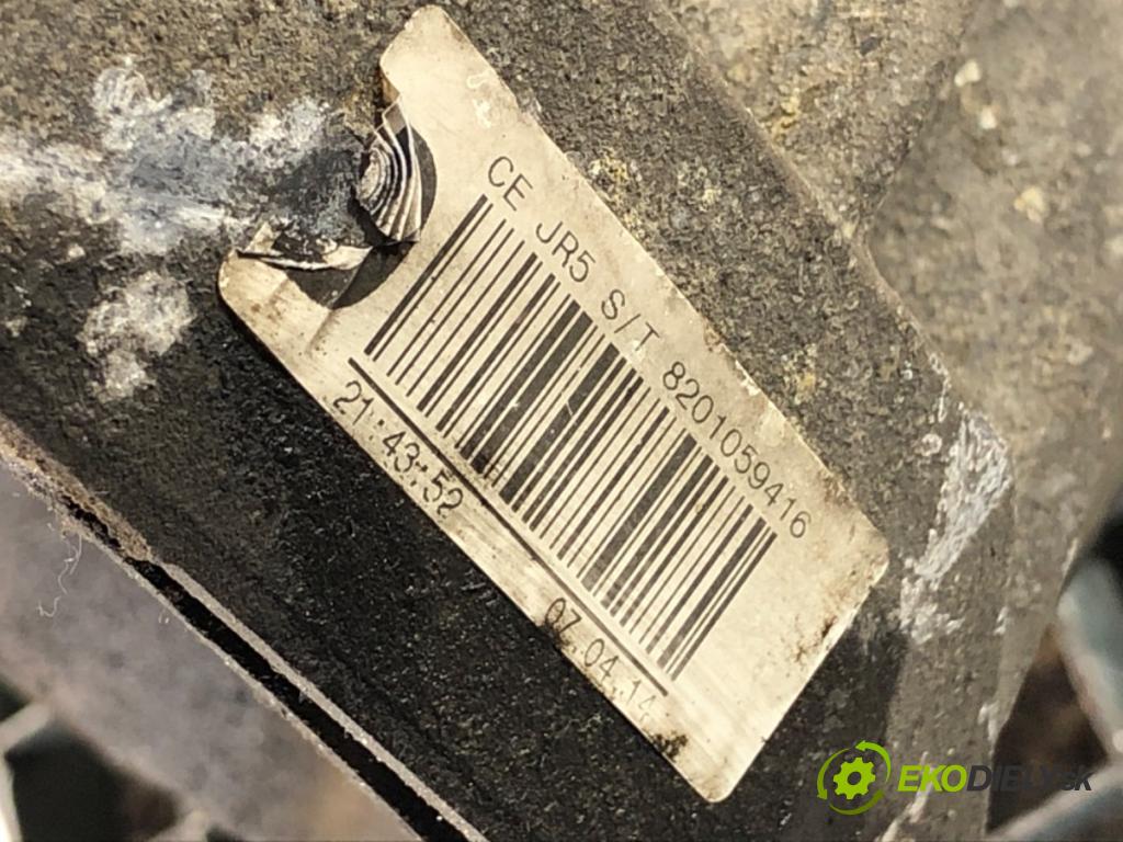 DACIA DOKKER Nadwozie pełne/minivan 2014 61 kW 1.6 1598 Prevodovka JR5361 (Prevodovka)