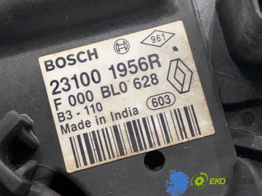 DACIA DOKKER Nadwozie pełne/minivan 2014 61 kW 1.6 1598 Alternátor 23100-1956R (Alternátor)