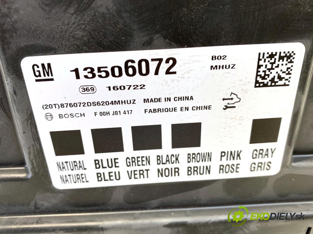 OPEL CORSA E liftback 2016 66 kW 1.4 (08, 68) 1398 Modul komfortu 13506072 (Modul komfortu)