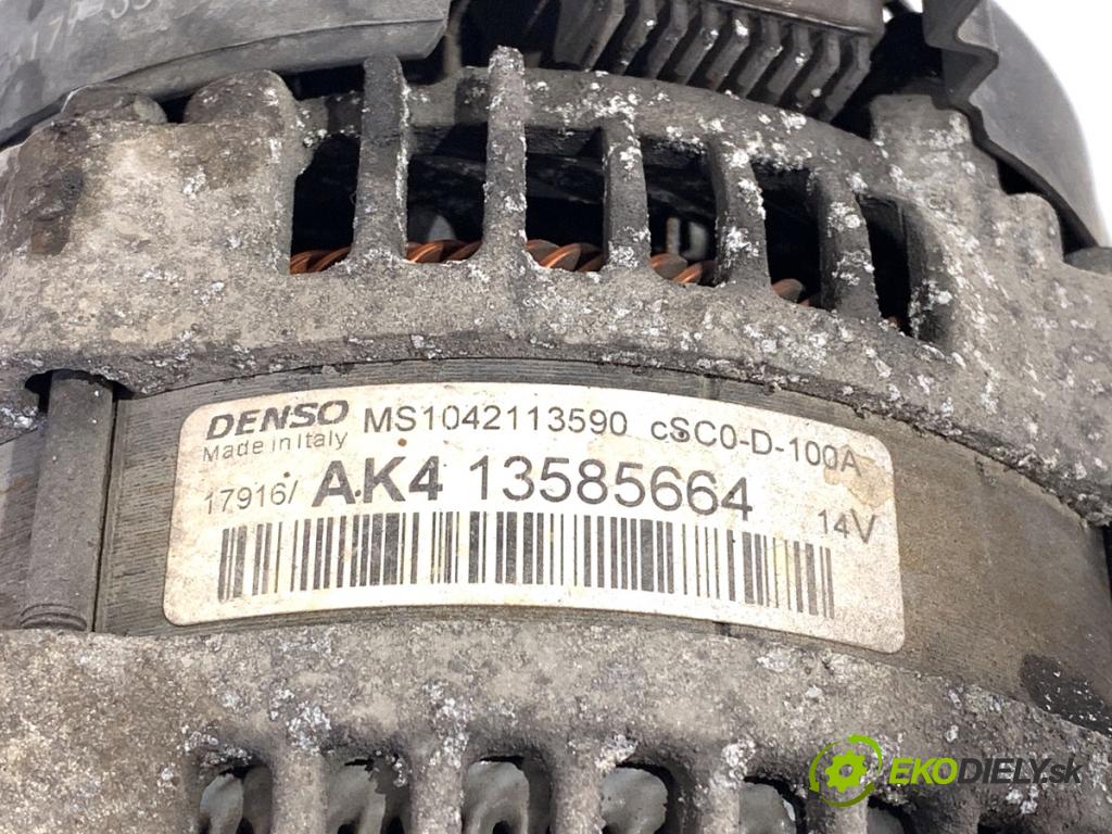 OPEL CORSA E liftback 2016 66 kW 1.4 (08, 68) 1398 Alternátor 13585664 (Alternátor)