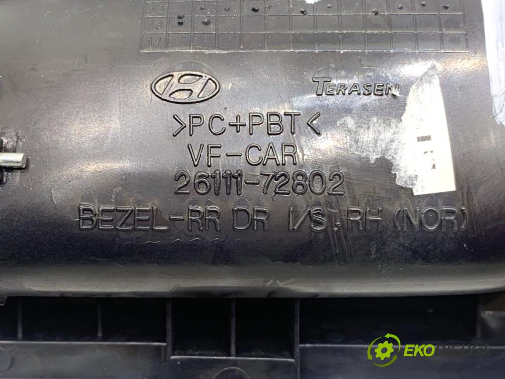 HYUNDAI i40 Kombi 2013 85 kW 1.7 CRDi 1685 Kľučka vnútorná pravy zad 26111-72802