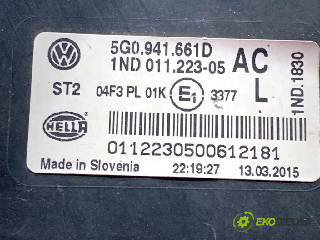 VW GOLF VII Kombi 2015 66 kW 1.6 TDI 1598 Hmlové svetlo, hmlovka ľavy predný 5G0941661D
