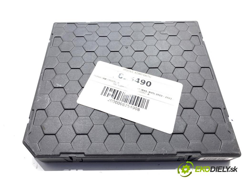 VW GOLF VII Kombi 2015 66 kW 1.6 TDI 1598 Modul komfortu 5Q0937086AC (Modul komfortu)