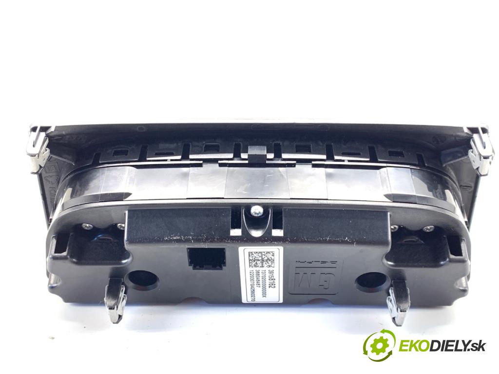 OPEL ASTRA K liftback 2020 81 kW 1.2 Turbo (68) 1199 Panel ovládania kúrenia 39158162 (Prepínacie páčky pod volantom)