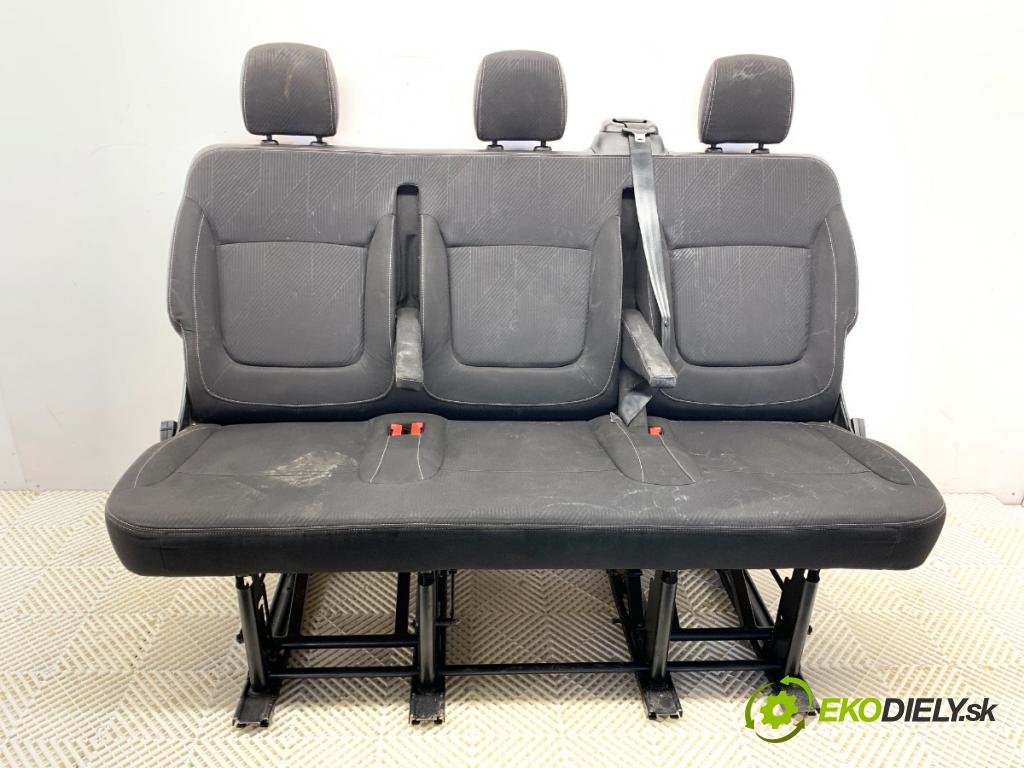 RENAULT TRAFIC III Autobus 2015 92 kW 1.6 dCi 125 (JGMH) 1598 Sedadlo tretí rad 