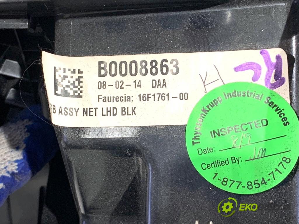 BMW F16 SUV 2014 190 kW xDrive 30 d 2993 Priehradka, kastlík spolujazdca  (Priehradka (kastlík))