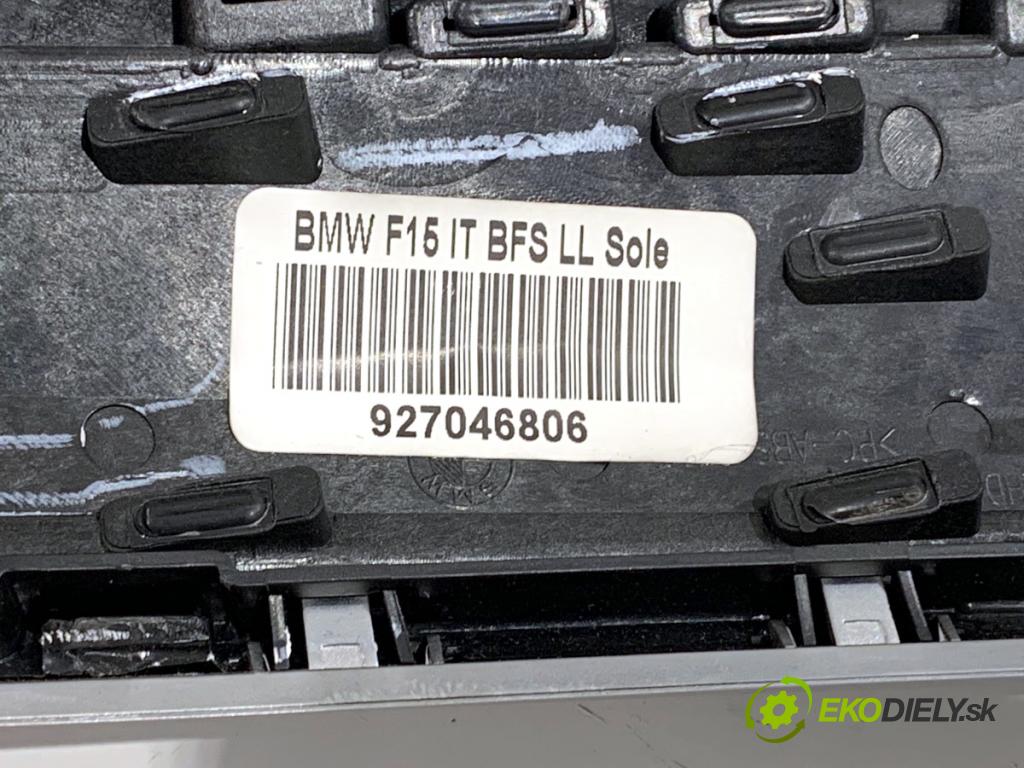 BMW F16 SUV 2014 190 kW xDrive 30 d 2993 lišty kryt 9252537 9252113 (Lišta)